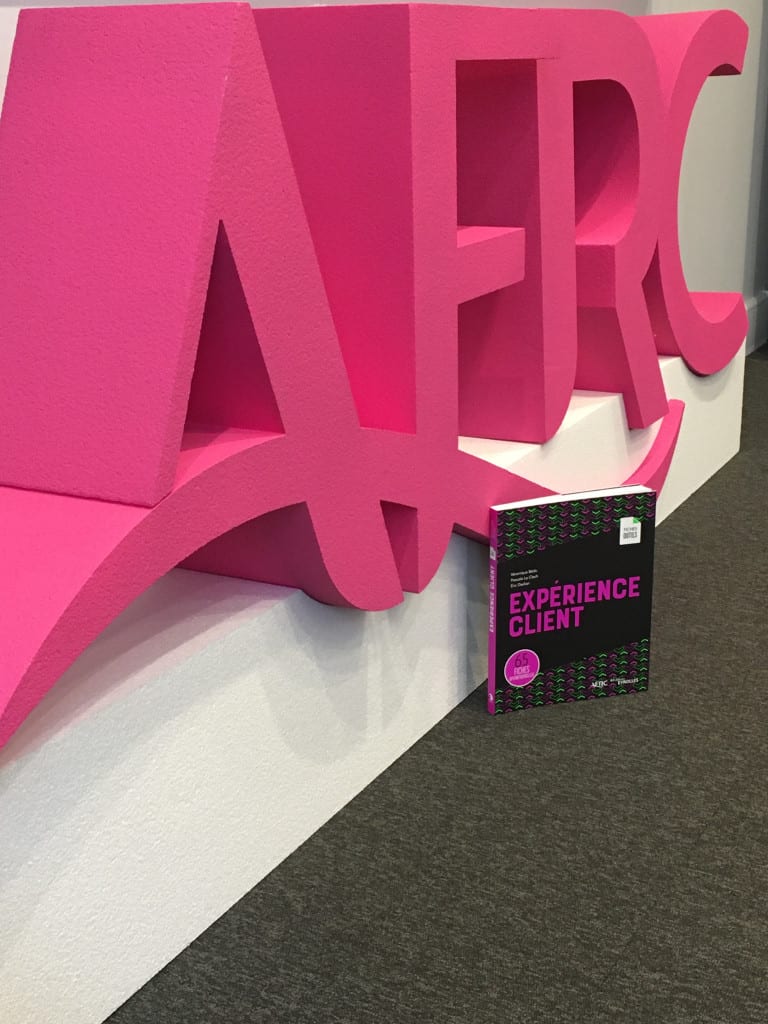 Expérience client, sortie du nouveau livre de l’AFRC