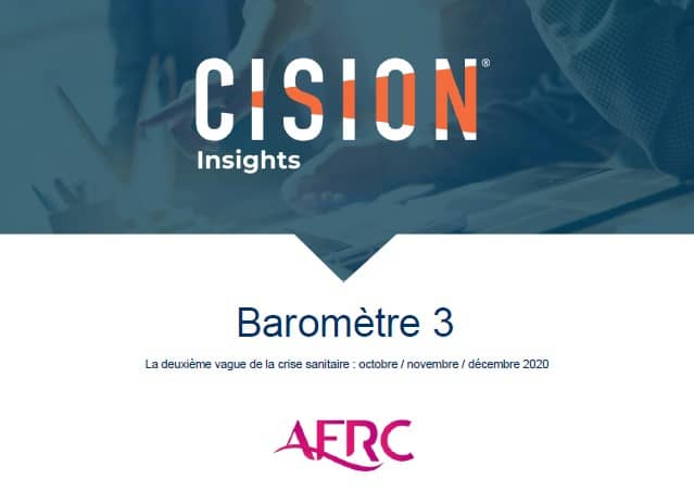 Etude Cision – AFRC : la deuxième vague de la crise sanitaire